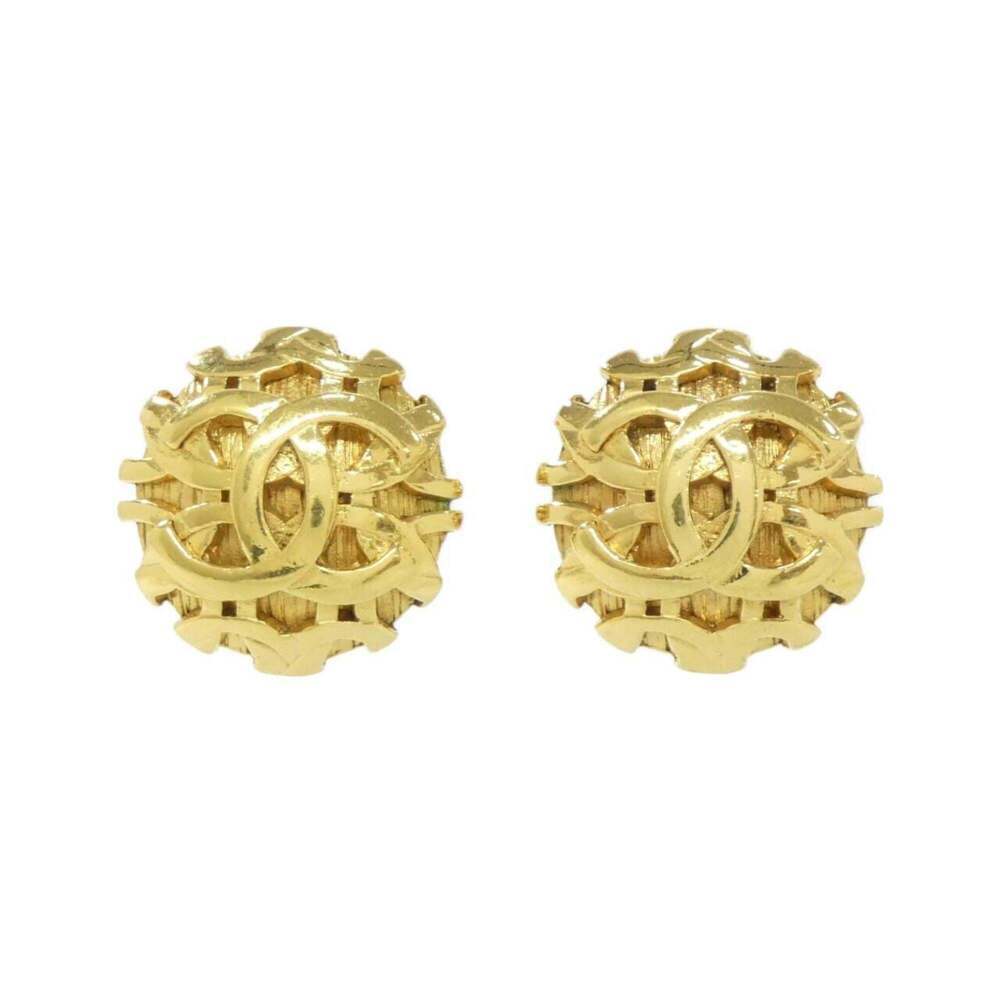 Chanel Gold Earrings